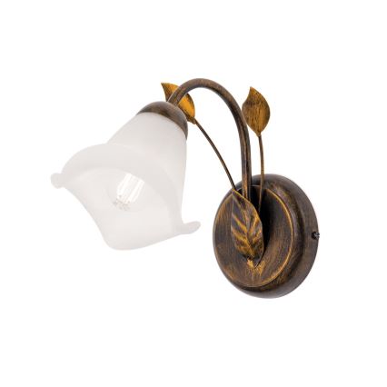 Ersatzglas für Kronleuchter und Lampe SISI E14, Durchmesser 13 cm, weiß