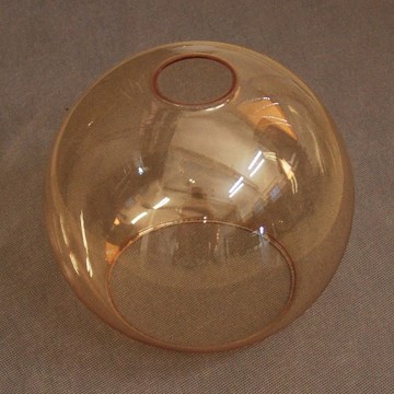 Ersatzglas für Wandleuchte und Kronleuchter CUBUS E27, Ø 18 cm, rauchiges Beige