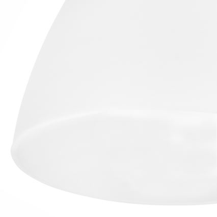 Ersatzglas für Hängeleuchte, Tischleuchte, Stehleuchte, Wandleuchte und Deckenleuchte MIRANDA E27 110x130 mm weiß