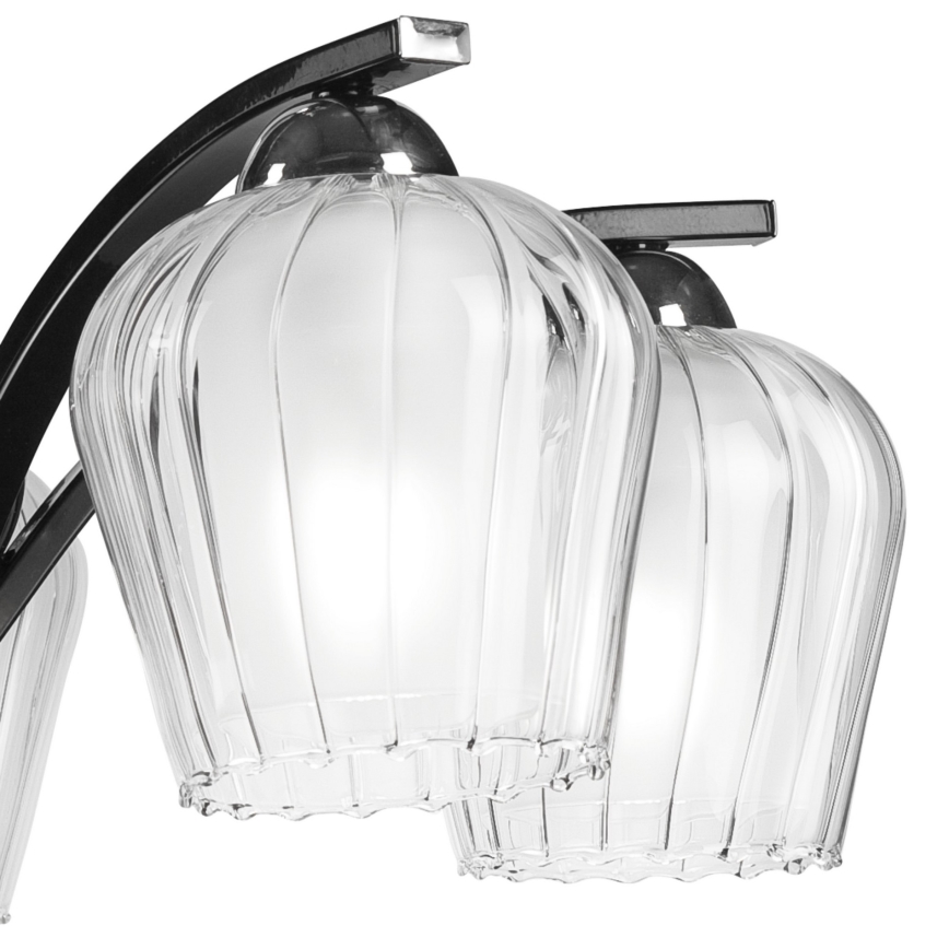 Ersatzglas für PAULA E27 Kronleuchter, Ø 10 cm