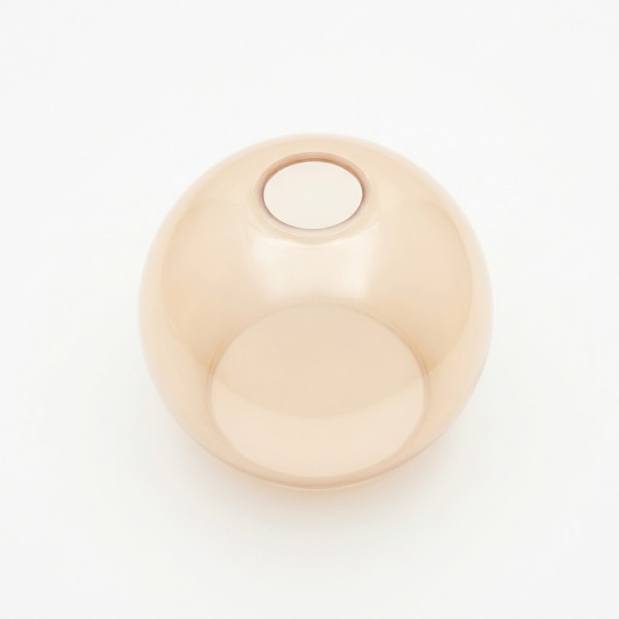 Ersatzglas POBO, Ø 14 cm, rauchbeige
