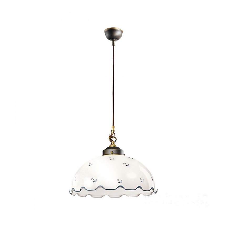 Ersatzglas Universal NONNA E27 Ø 20 cm Weiß/Blau