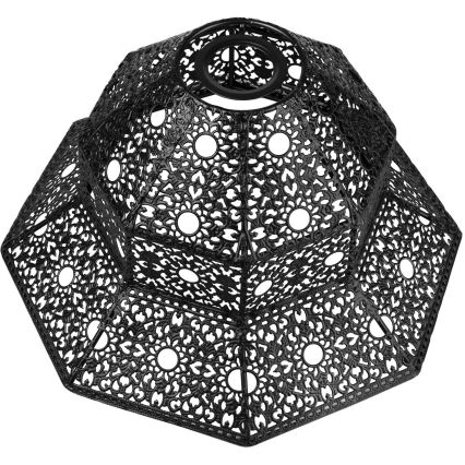 Ersatzlampenschirm für Hängeleuchte SAMIRA E27 d 33 cm schwarz