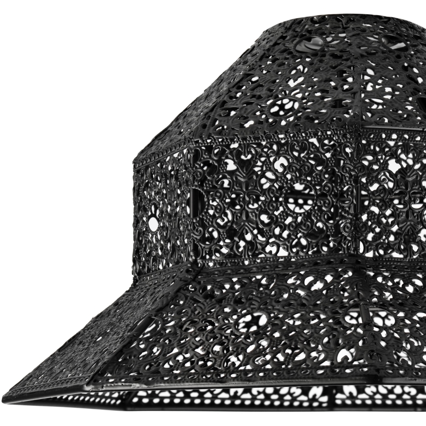 Ersatzlampenschirm für Hängeleuchte SAMIRA E27 d 33 cm schwarz