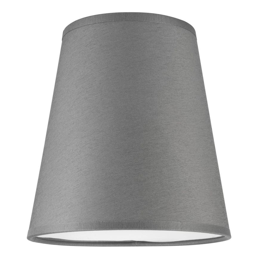 Ersatzlampenschirm für Hängeleuchte und Wandleuchte ELLIE E27 d 15 cm grau