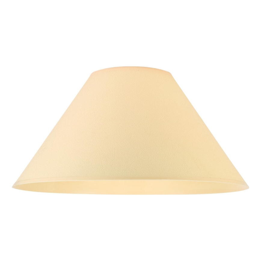 Ersatzlampenschirm für Tischleuchte E14 21x11 cm gelb