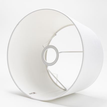 Ersatzlampenschirm für Tischleuchte LORENZO E27 20x26 cm weiß