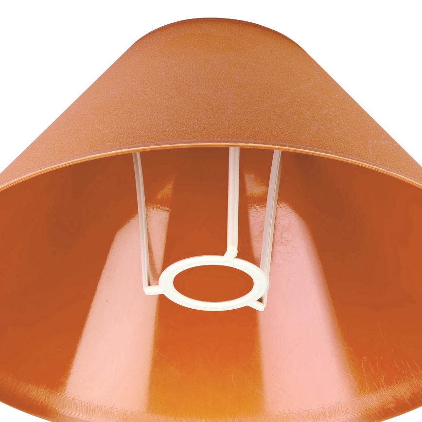 Ersatzschirm für Tischlampe E14 21x11 cm Orange