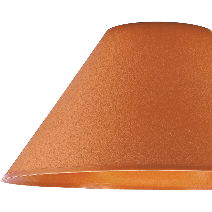 Ersatzschirm für Tischlampe E14 21x11 cm Orange