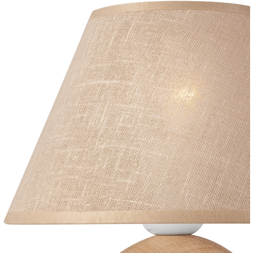 Ersatzschirm für Tischlampe JUTA E27 Ø 19 cm Beige