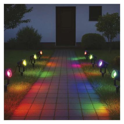 LED RGBIC dimmbare Außenleuchte GoSmart - Erweiterung LED/1,5W/12V 3000-6500K IP65 Wi-Fi Tuya