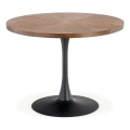 Esstisch CARMELO 75x100 cm schwarz/braun