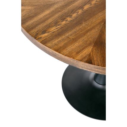 Esstisch CARMELO 75x100 cm schwarz/braun