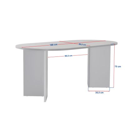Esstisch NEL 180x90 cm Travertin