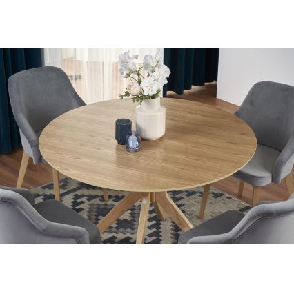 Esstisch NICOLAS Ø 120 cm, braun