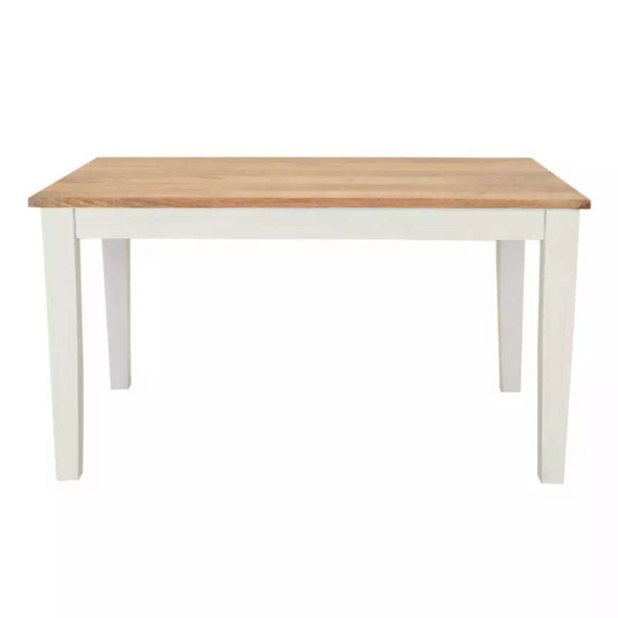 Esstisch RETRO 140x90 cm Massivholz/Mangobaum