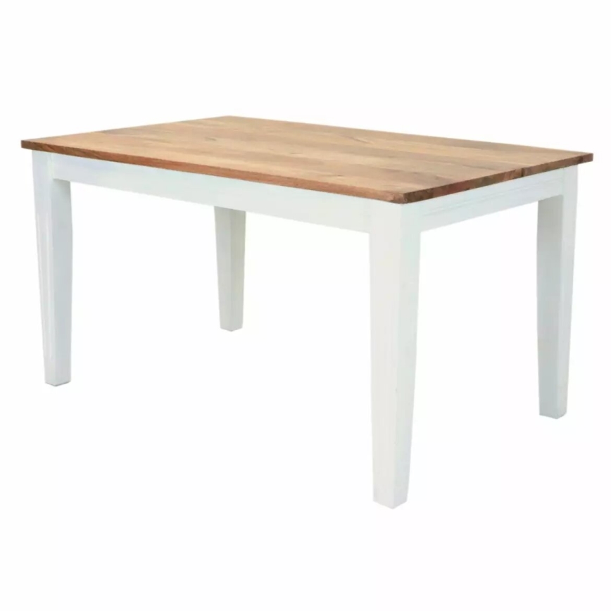 Esstisch RETRO 140x90 cm Massivholz/Mangobaum
