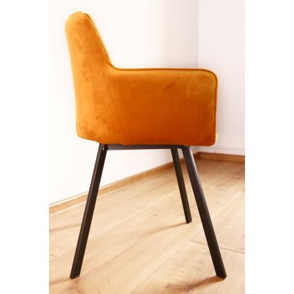 Esstischstuhl AMELIA orange