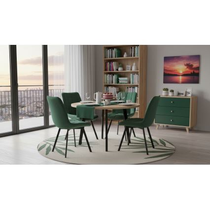 Esszimmerstuhl ADINA grün
