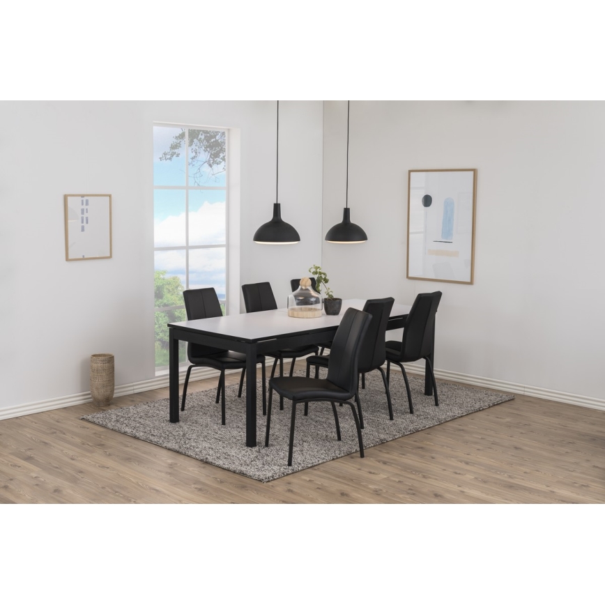 Esszimmerstuhl AMAL 1 Stk. schwarz