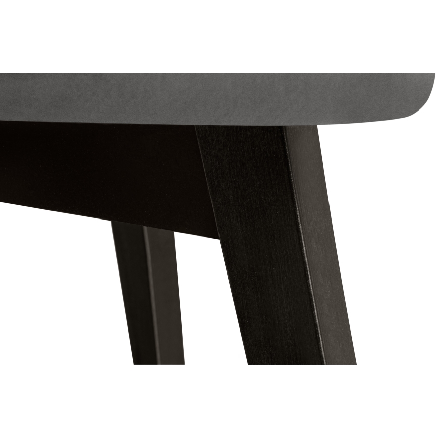 Esszimmerstuhl BOVIO 86x48 cm grau/Buche