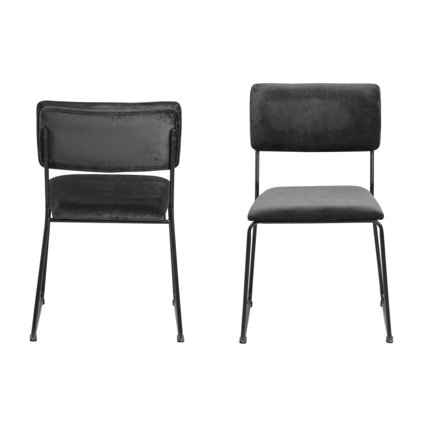 Esszimmerstuhl COLE 1 Stk. dunkelgrau