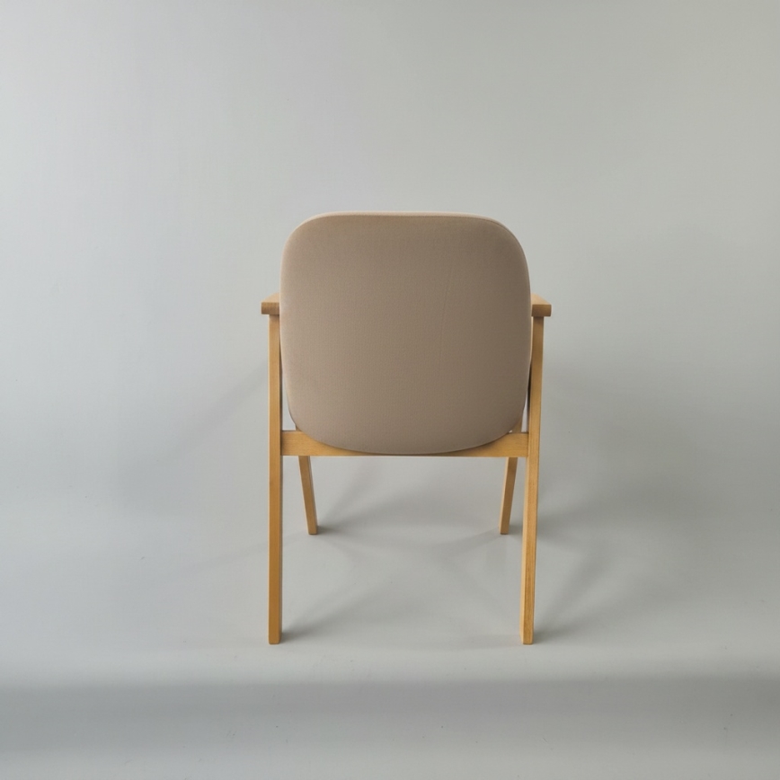 Esszimmerstuhl GARDA Eiche/Beige