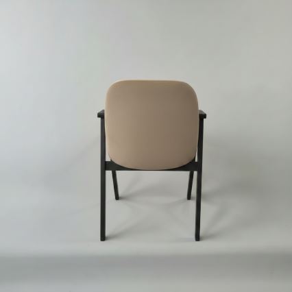 Esszimmerstuhl GARDA schwarz/beige