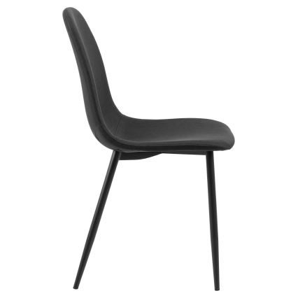 Esszimmerstuhl KAIA 1 Stk. schwarz