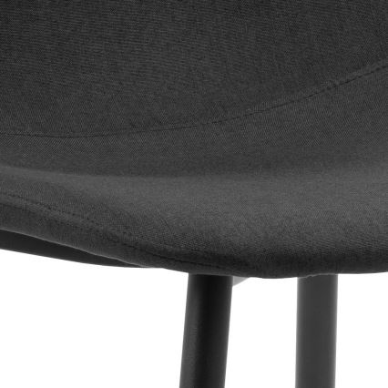 Esszimmerstuhl KAIA 1 Stk. schwarz