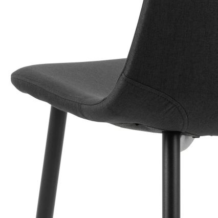 Esszimmerstuhl KAIA 1 Stk. schwarz