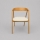 Esszimmerstuhl LUSO Eiche/Beige