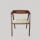 Esszimmerstuhl LUSO Nussbaum/Beige