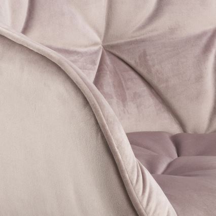 Esszimmerstuhl mit Armlehnen AYLIN 1 Stk. rosa
