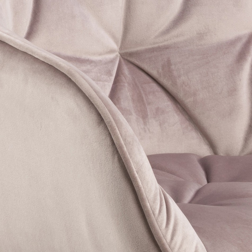 Esszimmerstuhl mit Armlehnen AYLIN 1 Stk. rosa