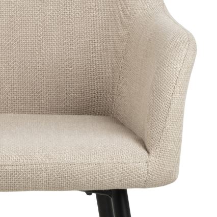 Esszimmerstuhl mit Armlehnen TANYA 1 Stk. beige