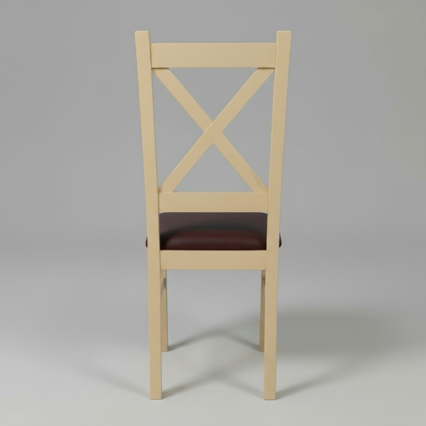 Esszimmerstuhl NATE Sonoma-Eiche/dunkelbraun