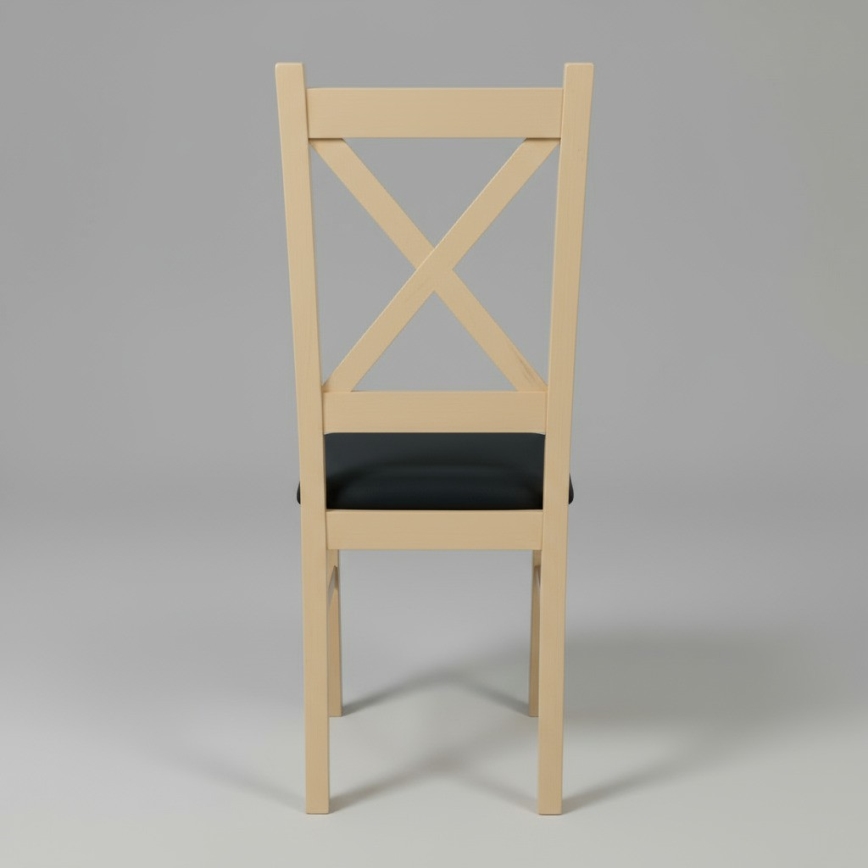 Esszimmerstuhl NATE Sonoma-Eiche/Schwarz