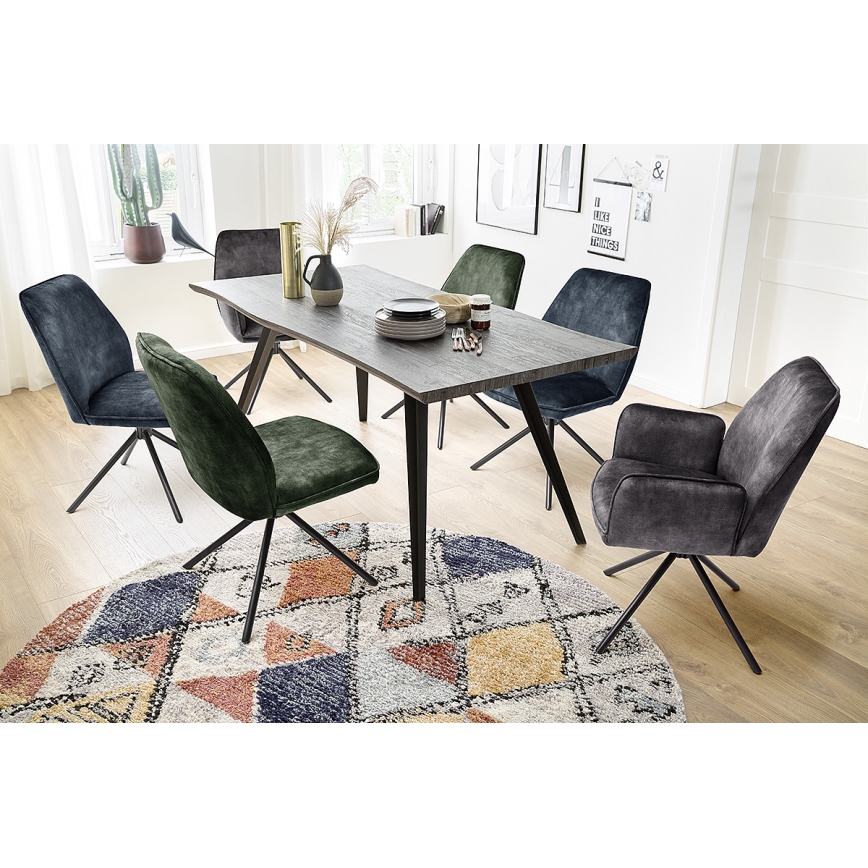 Esszimmerstuhl NEXORO, 1 Stück, anthrazit