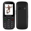 Evolveo - EasyPhone EG 2G Mobiltelefon für Senioren schwarz
