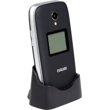 Evolveo - EasyPhone FS, Klapphandy 2,8 schwarz