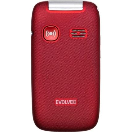Evolveo - EasyPhone FS Klapphandy für Senioren 2.8 rot