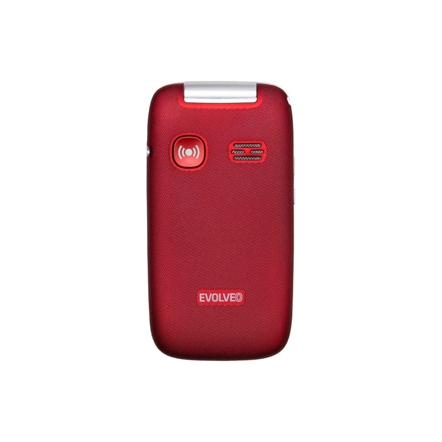 Evolveo - EasyPhone FS Klapphandy für Senioren 2.8 rot