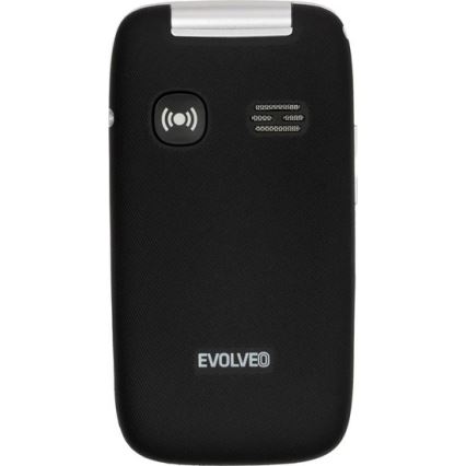Evolveo - EasyPhone FS Klapphandy für Senioren 2.8 schwarz