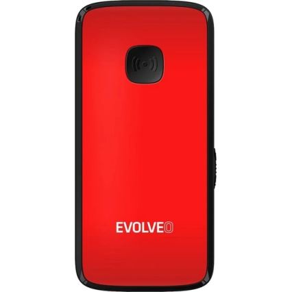 Evolveo - EasyPhone ID Mobiltelefon für Senioren rot