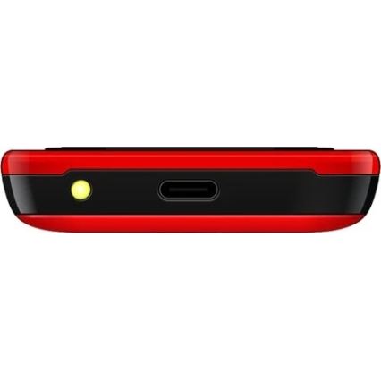 Evolveo - EasyPhone ID Mobiltelefon für Senioren rot