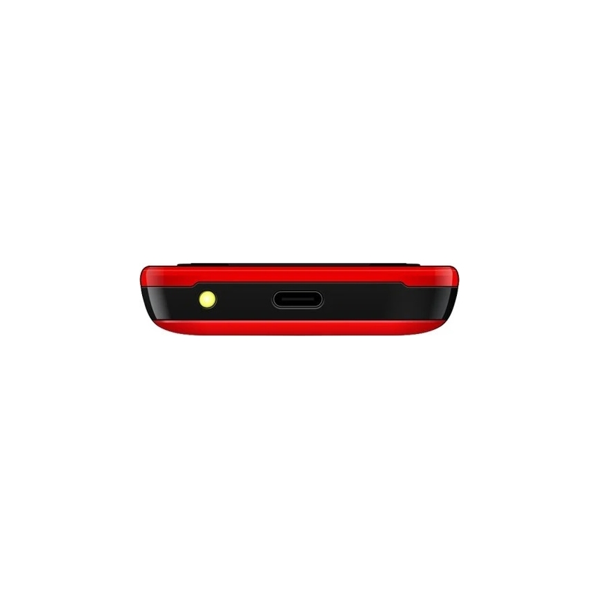 Evolveo - EasyPhone ID Mobiltelefon für Senioren rot