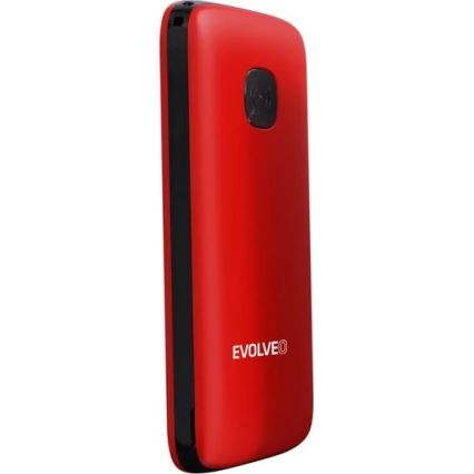 Evolveo - EasyPhone ID Mobiltelefon für Senioren rot