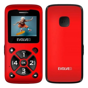 Evolveo - EasyPhone ID, Seniorenhandy, rot