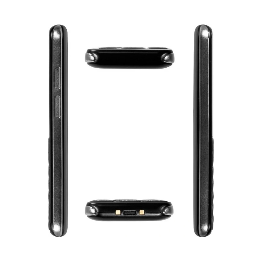 Evolveo - EasyPhone LT, 4G-Mobiltelefon für Senioren, schwarz